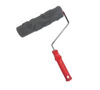 B Baosity Rouleau à Peinture Texturé de 25 Cm (10 Pouces) En Caoutchouc pour La Décoration Murale DIY, Accessoires de Peinture Décorative Multifonctionnels, Style C