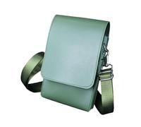 B Baosity Sac à Ciseaux Coiffeur avec Bandoulière Réglable Pochette à Outils de Coiffure Professionnelle Étui pour Ciseaux et Peignes En PU Organiseur pour Coif, Vert