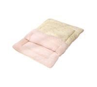 B Baosity Sac de Couchage pour Chat, Tapis de Lit pour Chat, Niche Chaude et Confortable, Demi-cachette pour Chat, Coussin pour Animaux de Compagnie pour Chiens, S Yellow