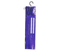 B Baosity Sac de Rangement D'extension de Cheveux étui de Transport de Perruque Transparent Léger Anti-poussière Cintre D'extension de Cheveux pour Faisceaux de, S Violet