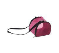 B Baosity Sac de Transport Extérieur Respirant avec Fermeture éclair et Douce pour Hamster, Cochon d'Inde, Planeur de Sucre, Rat et Hamster, Rose