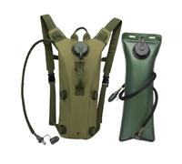 B Baosity Sac D'Hydratation Sac à Dos Sportif Poche à Eau Réservoir 3l Compartiments Multiples Tissu Oxford Confortable Adapté Aux Femmes Hommes Randonnée , Vert