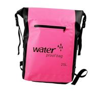 B Baosity Sac Étanche Grande Capacité Sac à Dos Randonnée à Compartiments Multiples pour Activités Aquatiques Fonction Imperméable PVC Convient à La Baignade SP, Rose