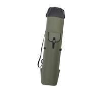B Baosity Sac pour Canne à Pêche, Organisateur Pliable, Résistant à l'eau, Grande Capacité, Fermeture Rapide par Cordon de Serrage, en Tissu Oxford, Convien, Vert