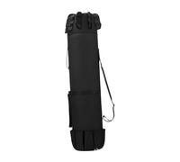 B Baosity Sac pour Canne à Pêche, Organisateur Pliable, Résistant à l'eau, Grande Capacité, Fermeture Rapide par Cordon de Serrage, en Tissu Oxford, Convien, Noir