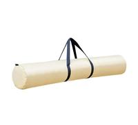 B Baosity Sac pour de Tente, Sac de Rangement Multifonctionnel, étui Pliable à Fermeture éclair, en Tissu Oxford, Idéal pour Le Camping et La Randonnée, 19 Cm Beige