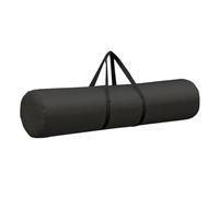 B Baosity Sac pour de Tente, Sac de Rangement Multifonctionnel, étui Pliable à Fermeture éclair, en Tissu Oxford, Idéal pour Le Camping et La Randonnée, 29 Cm Noir