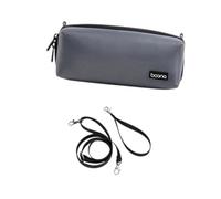 B Baosity Sacoche de Portable pour Tondeuse à Cheveux avec Bandoulière Réglable, En Tissu Oxford, Compacte, pour et Entretenir Vos Cheveux, Gris