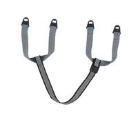 B Baosity Sangle de Casque Ergonomique avec Mentonnière, Boucle à Dégagement Rapide, Polyester Lavable et, Convient Au Football Américain, Style A