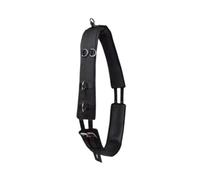 B Baosity Sangle de Cheval Confortable Ajustable Protection Rembourrée pour Selle Ceinture Équestre Antidérapante en Tissu Oxford Équipement d'attache Rapide Ad, L