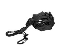 B Baosity Sangle de Rangement de Camping Lanière Suspendue Corde Équipement Système Accrochage Matériau PP Adaptée pour Randonnée Activités en Pl, Noir