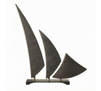 B Baosity Sculpture Abstraite Moderne, Zhu Lang | Pièce Table Artistique, Statuette Décorative, pour Salon