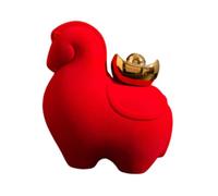 B Baosity Sculpture de Cheval, Objet de Collection, Statue En Céramique pour étagère, Armoire, Festival, Chambre, Restaurant, L