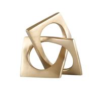 B Baosity Sculpture Géométrique Design, Grand Modèle 21 × 16 × 24 Cm