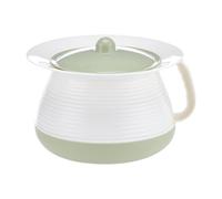 B Baosity Seau de Chambre à Crachoir, Urinoir pour Urines Nocturnes, Bassin de Lit avec Couvercle et Poignée, Pot de Chambre, Crachoir pour Enfant âgé, Usage Do, Vert