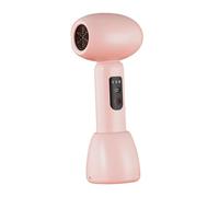 B Baosity Sèche-cheveux Bébé Mini Séchoir Sans Fil Base Incluse Air Chaud Doux Fonctionnement Silencieux Adapté pour Maison, Rose