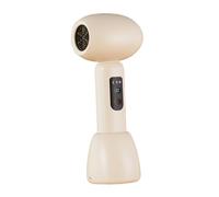 B Baosity Sèche-cheveux Bébé Mini Séchoir Sans Fil Base Incluse Air Chaud Doux Fonctionnement Silencieux Adapté pour Maison, Beige