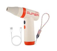 B Baosity Sèche-cheveux Mini Sèche-cheveux Portatif Sans Fil Léger avec Contrôle à Trois Silencieux Ventilation Efficace Adapté à La, Orange