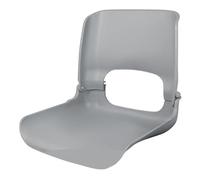 B Baosity Siège de Bateau Pliable, Dossier Haut, Siège de Rechange Résistant à l'eau, Cadre en Polypropylène, Adapté Aux Activités de Plein Air, Gris