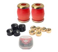 B Baosity Skateboard Truck Bushings Ensemble Amortisseur Polyvalent Composé de Bagues Amortisseurs Rondelles Coupelles et Fabrication PU Métal Adaptée à, Style C