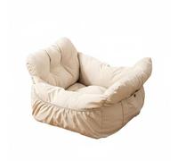 B Baosity Sofa Industrielle Lit pour Chien Coussin de Transport Panier Multifonction avec Sangle de Sécurité et Matériau Lavable Adapté au Usage Intérieur, Marron