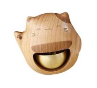 B Baosity Sonnette de Porte pour, Cloche de Commerçant Portable, Cadeau Créatif de Bienvenue, Carillon de Porte en Bois pour Entrée, Bureau, Restaurant, Ma