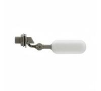 B Baosity Soupape de Flottabilité Composite Valve Flottante Automatique Régulation Du Niveau d'Eau Système à Bras Ajustable Fonctionnement Constant sans, Gris