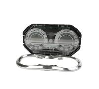 B Baosity Speedomètre Bateau Tableau de Bord Tachymètre Jauge Compteur Conception Solide Lentille Transparente Cerclage Chrome Indicateurs Clairs Adaptée aux