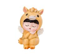 B Baosity Statue Décorative Ornement Cheval Figurine Résine Animal Créatif Surface Lisse Facile Nettoyer Adaptée Salon Chambre Entrée Restaurant Bureau Cadeau, C