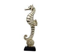 B Baosity Statue D'hippocampe, Sculpture Animale pour Centre de Table de Pendaison de Crémaillère dans Le Couloir