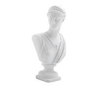 B Baosity Statue Grecque, Figurine de Mythologie Grecque, 17 X 10,5 X 31 Cm, Artisanat d'art, Décoration Intérieure, Buste de Femme, Sculpture pour Véranda.