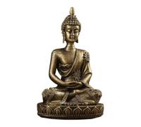 B Baosity Statute Bddha Antique | en Résine, Statue Bddha, Intérieur, Décoration, pr lon, Bureau, Entrée, Cuivre, Style B