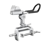 B Baosity Support de Canne à Pêche Amovible pour Bateau, Base Réglable, Support Portable, en Aluminium et Acier, Idéal pour La Pêche à Quai. , Argent