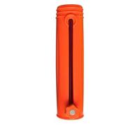 B Baosity Support de Canne à Pêche Piquet de Sol Maintien Bâton Intégration Vis Qualité Métal Structure Stable Portatif pour Loisirs Rivière et Lac, Orange
