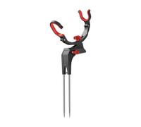 B Baosity Support de Canne à Pêche Porte Canne Pliable Piquet de Fixation Chevalet Universel Démontable Facile à Transporter Adapté pour la Pêche au Bord de , Support Simple