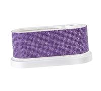 B Baosity Support de Perceuse à Ongles Présentoir de Forets Organisateur pour Polissage Boîte de Rangement D'Outils Matériau PP Convient à Manucure Professionne, Violet