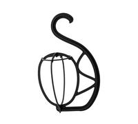 B Baosity Support de Perruque Suspendu Porte Perruque Outil Présentoir Séchage Extensions Utilisé pour Organiser Perruques en Magasin à la Maison, noir