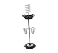 B Baosity Support de Sèche-cheveux Support de Sèche-cheveux Pratique Stable avec Plateau Type de Sol Support de Sol avec Plateau pour Salon Petit Endroit Salle, Clair