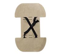 B Baosity Support de Transport en Bois Robuste pour Chiens, avec Matériel de Fixation, Accessoire Adapté Aux Vélos électriques, 50 Cm X 32 Cm X 1.5