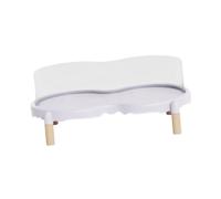 B Baosity Support Distributeur Automatique de Nourriture pour Animaux, étagère surélevée pour Mangeoires Automatiques pour Chats et Chiens, Violet