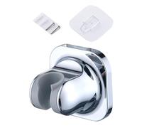B Baosity Support Mural Universel pour Pommeau de et Flexible de, avec Angle Réglable pour Salle de Bain, Appartement Ou Maison, Argent