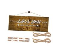 B Baosity Support Photo Suspendu avec Clips, Panneau Décoratif pour La Saint-Valentin