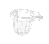 B Baosity Support pour Plantes D'aquarium, Panier Transparent Suspendu, Pot de Fleurs Aquatique à Suspendre, Installation Facile, Fixation Murale.