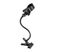 B Baosity Support pour Sèche-Cheveux, Support de Table, Pince Métallique Rotative, Rotation à 360°, Idéal pour La Coiffure et Les Accessoires pour Animaux, Tuyau de 20 Cm