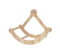 B Baosity Support Suspendu pour Oiseaux, Perchoir Rotatif en Bois pour Perroquet, Roue de Jeu pour Perroquet, Accessoires pour Cage à Oiseaux