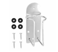 B Baosity Support Tondeuse Porte-rangement Organisateur Mural Acier Inoxydable Fixation Murale Adapté à Coiffeurs Barbiers Salles de Bain Animaux, Argent