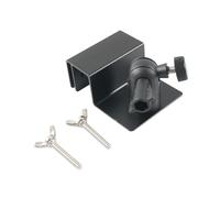 B Baosity Support Universel Support de Panneau Solaire Support de Gouttière en Aluminium avec Vis Structure Solide Convient Au Toit de Bateau Camion, Noir