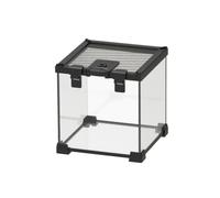 B Baosity Terrarium en Amovible Enclôture Lézard Transparent Robuste Cage à Lézard pr Propriétaires Reptiles, 20x20x20cm