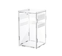 B Baosity Terrarium Transparent en Acrylique pour Araignées Sauteuses, Accessoires pour Terrarium, Boîte de Reproduction