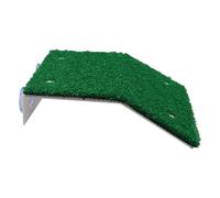 B Baosity Terrasse pour avec Rampe Antidérapante, Grotte Résistante, en Polypropylène, Idéale pour L'alimentation des Aquatiques et Les, M